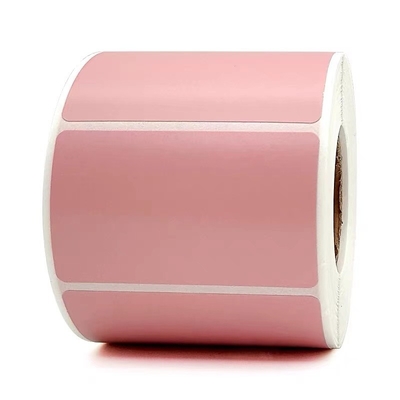 분홍색 열전사 인쇄 기계 목록 스티커 종이 근수 수송 인쇄 상표