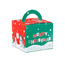 크리스마스 케이크 감미로운 사탕 600gsm를 위한 개인화된 CYMK 인쇄 Xmas 선물 상자