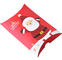 베개 모양 경품 크리스마스 사탕 상자 산타 선물 상자 250gsm 백색 카드